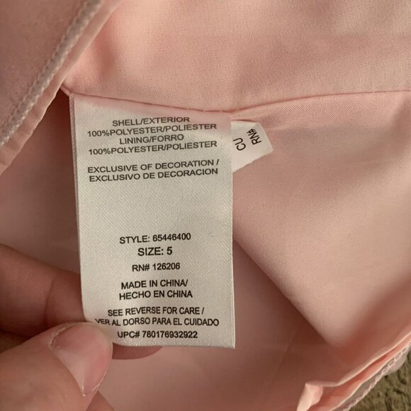 Pippa & Julie Pink Iridescent Tank Top with zipper back - 5 - Picture 5 of 7